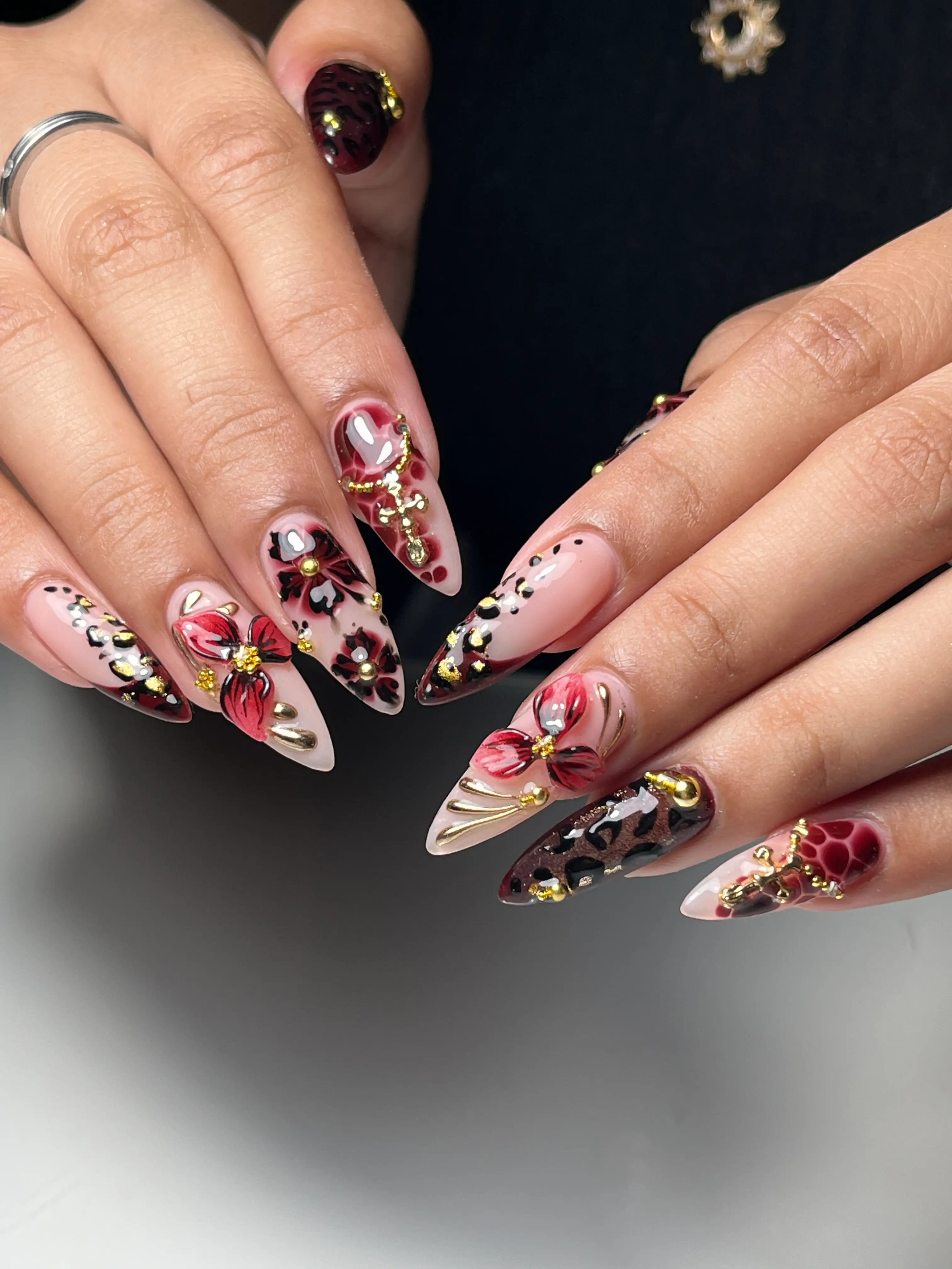 Soft gel extensions by Clawholics by Max